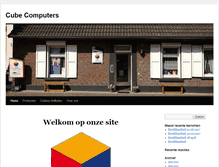 Tablet Screenshot of cube.nl