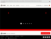 Tablet Screenshot of cube.eu